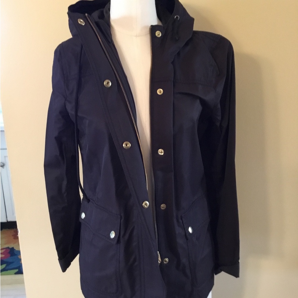 J Crew Mercantile water proof utility jacket
